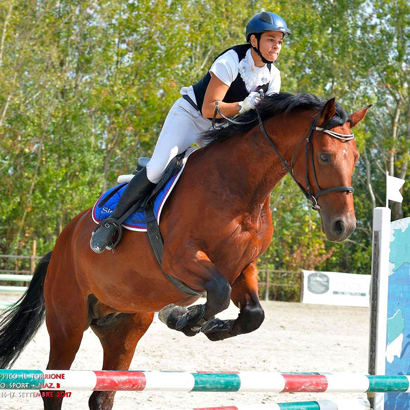Simona e Karibu - Jumping Team Il Boardo
